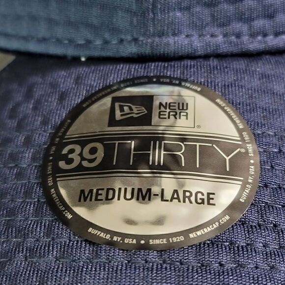 New Era NFL Chicago Bears Training Football Hat Cap 39 Thirty Medium Unisex Blue - Picture 11 of 12